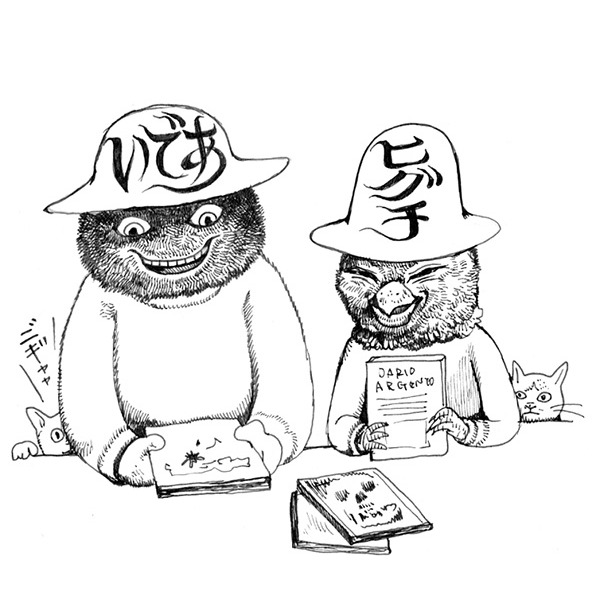 ボリス雑貨店 映画とポスターのお話 & かえるのほん 直筆イラスト入り袋